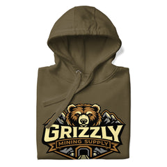 Grizzly Mining Supply Logo Unisex/Men's Hoodie