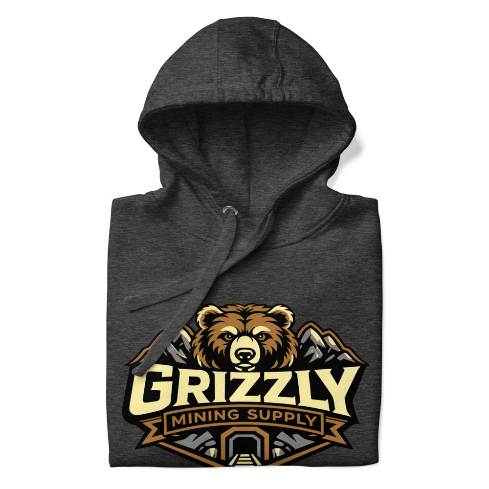 Grizzly Mining Supply Logo Unisex/Men's Hoodie