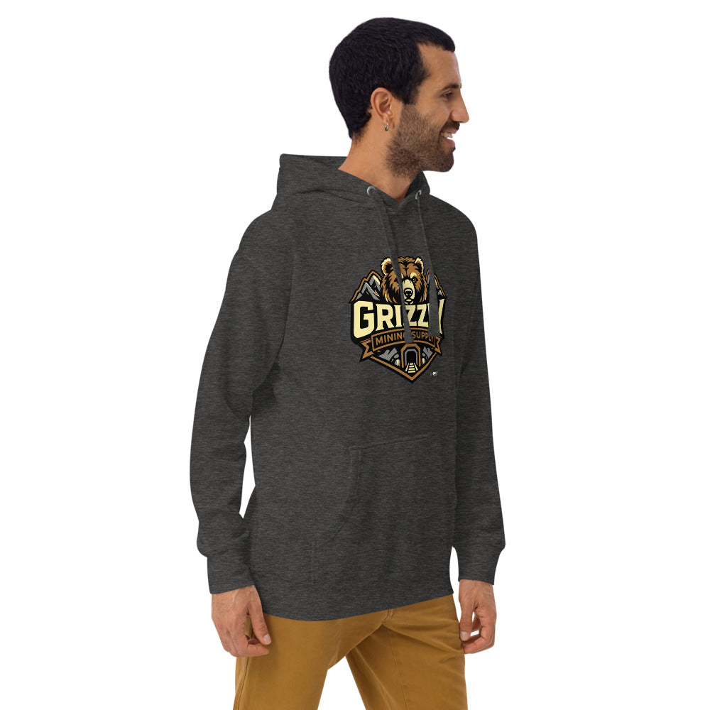 Grizzly Mining Supply Logo Unisex/Men's Hoodie
