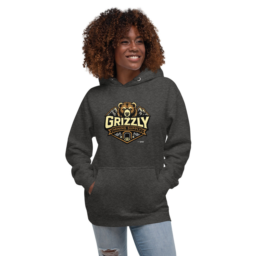 Grizzly Mining Supply Logo Unisex/Men's Hoodie