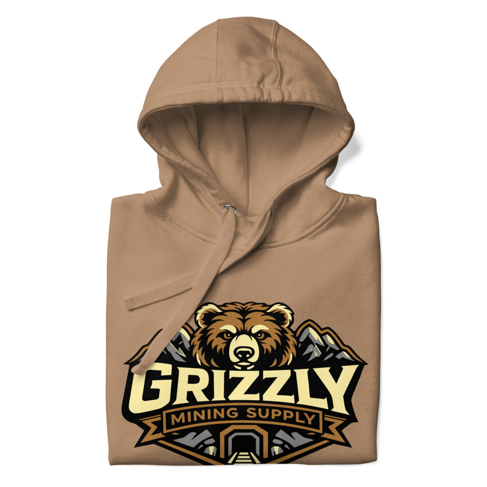 Grizzly Mining Supply Logo Unisex/Men's Hoodie