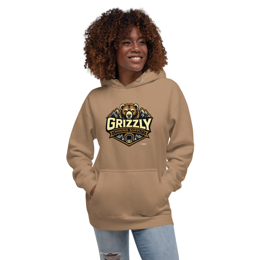 Grizzly Mining Supply Logo Unisex/Men's Hoodie