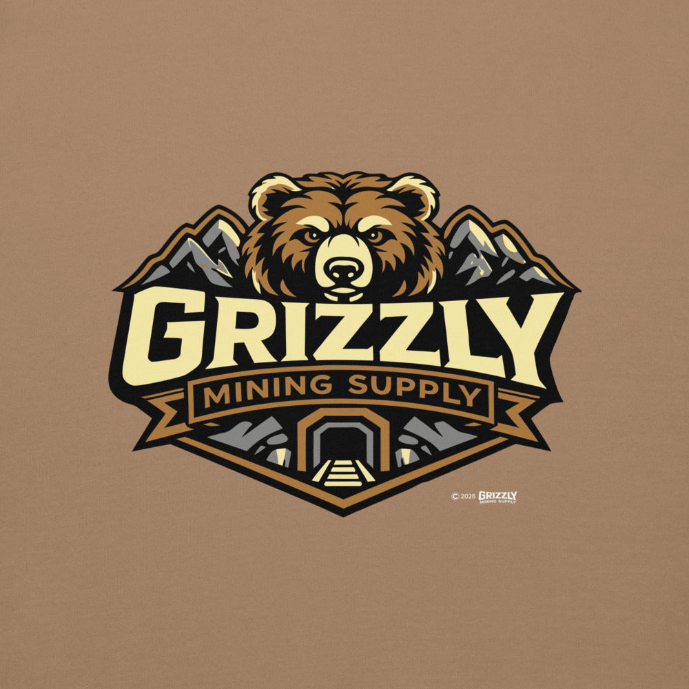 Grizzly Mining Supply Logo Unisex/Men's Hoodie